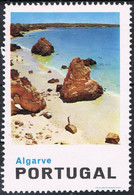Viñeta Label ALGARVE (Portugal). Vista De Las Playas ** - Nuevos