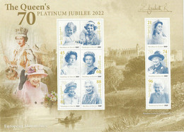 Burundi Vel Met 9 Postzegels Tgv. 70 Jarig Jubuleum Potfris **** (7917) - Unused Stamps