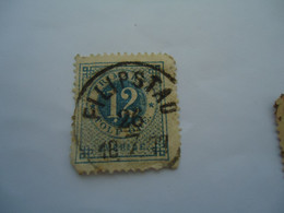 SWEDEN  USED     STAMPS   1872   WITH  POSTMARK - Other & Unclassified