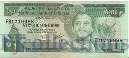 ETHIOPIA 1 BIRR 1991 PICK 41b UNC - Ethiopie