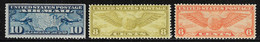 UNITED STATES 1926, 1932, 1934 SCOTT C7, C17, C19 MH - 1b. 1918-1940 Neufs