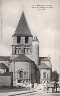 CPA - 86 - CHAUVIGNY - Chevet De L'église Notre Dame - Chariot - Chauvigny