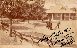 LAWN BOWLING In LONGTON / STAFFORDSHIRE - BLAKE STATIONER LONGTON - CARTE VRAIE PHOTO / REAL PHOTO ~ 1905 - RRR (aj928) - Stoke-on-Trent