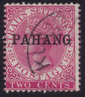 PAHANG 1890 Overprint On Straits 2c Sc#6 - USED @P1146 - Pahang