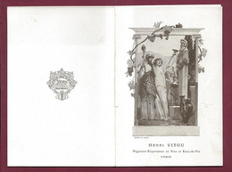 270722A - LIVRET PUB HENRI VITOU Négociant Exportateur Vin Eau De Vie - Stern Paris - Prix Courant Vins 1901 1903 - Other & Unclassified