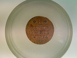 Münze, 2 Pfenning, Scheidemünze, 1833, Wilhelm, Braunschweig, Wolfenbüttel - Numismatics