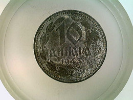 Münze, 10 Dinare, Serbien, 1943 - Numismatiek