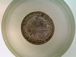 Münze, 1 Reichsmark, 1902 F, Gr. Adler - Numismatique