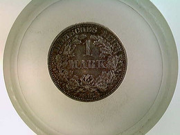 Münze, 1 Reichsmark, 1885 A, Kl. Adler - Numismatiek