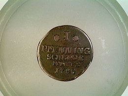 Münze, 1 Pfenning Scheidemünze, 1788 C, Braunscheig Wolfenbüttel, Wilder Mann - Numismatique