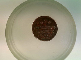 Münze, 1 Pfenning Scheidemünze, 1785, Wilder Mann, C.E.S. - Numismatiek