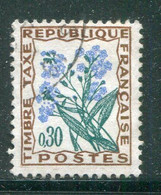 FRANCE- Taxe Y&T N°99- Oblitéré - 1960-.... Afgestempeld