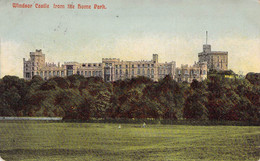 CPA - ENGLAND - LONDON - WINDSOR CASTLE FROM THE ROME PARK - Autres & Non Classés