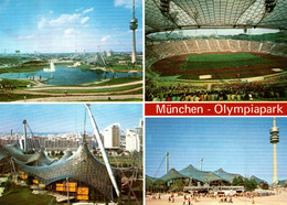 MUNICH  OLYMPIA PARK Olympia Stadium (75 000 Places)   ( Recto-verso) Stades - Stadiums