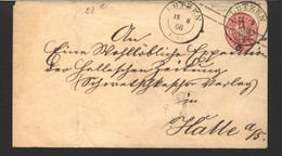 Preussen,U 25A,o ,Lützen  (217) - Enteros Postales