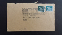 LETTRE Pour EUREKA (JOUETS VOITURES A PEDALES) TP 9 + TP 2 OBL.MEC.3 II 1977 - Brieven En Documenten