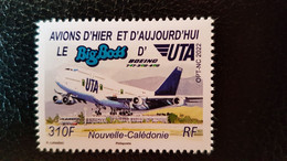 Caledonia 2022 Caledonie Avion LE BIG BOSS Boeing 747 UTA Aviation Airplane 1v Mnh - Unused Stamps