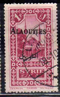 ALAOUITES SYRIA SIRIA ALAQUITES 1925 MOSQUE AT DAMASCUS 1p USED USATO OBLITERE' - Usados