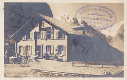 Hotel Grosse Scheidegg Swiss Antique Hand Frank Postcard - Egg