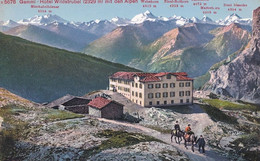 Gemmi Hotel Wildstrubel Switzerland Old Postcard - Trub