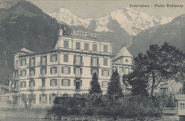 This Is The Hotel We Stayed At Hotel Bellevue Intelaken Postcard - Bellevue