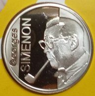 Belgium - 2003 - George's Simenon - Birth Centenary - 10€ Fine Silver Proof Coin - Zonder Classificatie