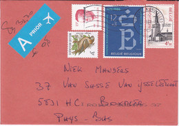 België 2008, Letter To Netherland - Cartas & Documentos