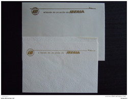IBERIA Enveloppe Et Papier à Lettre Omslag En Briefpapier - Stationery