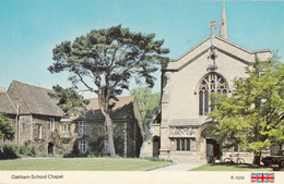 Oakham School Chapel Leicester Postcard - Sonstige & Ohne Zuordnung