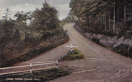 Cross Roads Calais Hill Leicester Antique Postcard - Autres & Non Classés