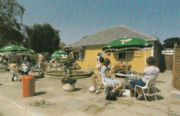 7 Seven Up Fizzy Drinks Umbrella Cafe Wicksteed Park Northampton 1970s Postcard - Northamptonshire