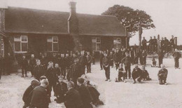 Standon Staffordshire Church Of England Society School Playground Games Postcard - Autres & Non Classés