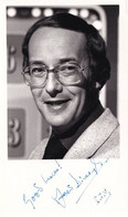 Fred Dinenage Gambit ITV Quiz Show Hand Signed Photo - Autographs