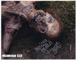 Melissa Cowan Bicycle Walker The Walking Dead 10x8 Hand Signed Photo - Autographs