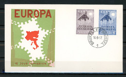 AC7-2 Belgique FDC N° 1025 + 1026    A Saisir !!! - 1951-1960