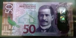 New Zealand 50 Dollars ND 2016 VF P-194 "free Shipping Via Registered Air Mail" - New Zealand