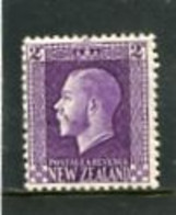 NEW ZEALAND - 1915  KING GEORGE 2d VIOLET  MINT - Neufs