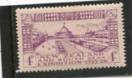 NEW ZEALAND - 1925  4d  DUNEDUIN EXPO  MINT - Unused Stamps