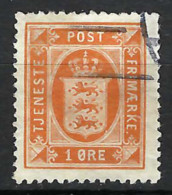 DANEMARK Service Ca.1915:  Le ZNr. 11 Obl. - Officials