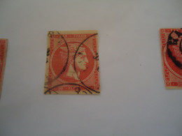 GREECE USED LARGE HERMES HEADS  20L   WITH  POSTMARK ATHENS - Andere & Zonder Classificatie