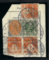 DANEMARK 1907: Bel Affr. Composé Incl. Le ZNr.31 Obl. CAD - Used Stamps