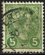 Luxembourg 1895 - Mi 70 - YT 72 ( Grand Duke Adolf ) Perf. 12 ½ - 1891 Adolphe Voorzijde