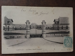 Cpa, écrite En 1905, Saint-Lo, Le Haras, Entrée D'Honneur, Ed ND,(Manche 50) - Saint Lo