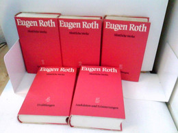 Konvolut: 5 Bände (von5) Eugen Roth Sämtliche Werke. - Auteurs All.