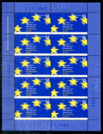 DEUTSCHLAND 2373  Zehnerbogen Vertrag Von Maastricht, Europäische Union, European Union - GERMANY, ALLEMAGNE - 2001-2010