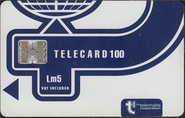 Malta - M-023 1995 Logo - Blue - Chip SC7 - C56150840 - Malte