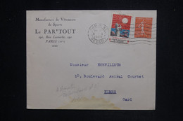 FRANCE - Vignette Contre La Tuberculose Sur Enveloppe De Paris En 1928 - L 127480 - Covers & Documents