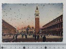 I120328 Cartolina - Venezia - Piazza San Marco E Campanile - Venezia (Venice)
