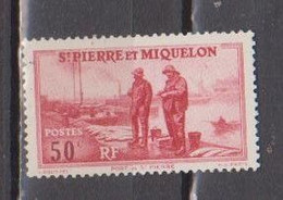 SAINT PIERRE ET MIQUELON            N° YVERT  : 177   NEUF AVEC CHARNIERES  ( CHARN 02/40 ) - Unused Stamps