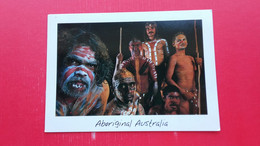 Aboriginal Australia.Tjapukai Warriors - Aborigines
